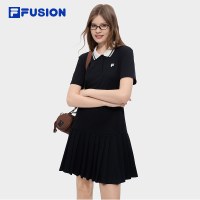 FILA 女款针织 POLO 连衣裙