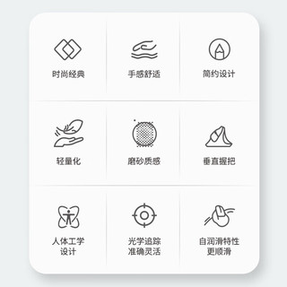 ThinkPlus T50 Pro 黑色 人体工学无线蓝牙垂直鼠标