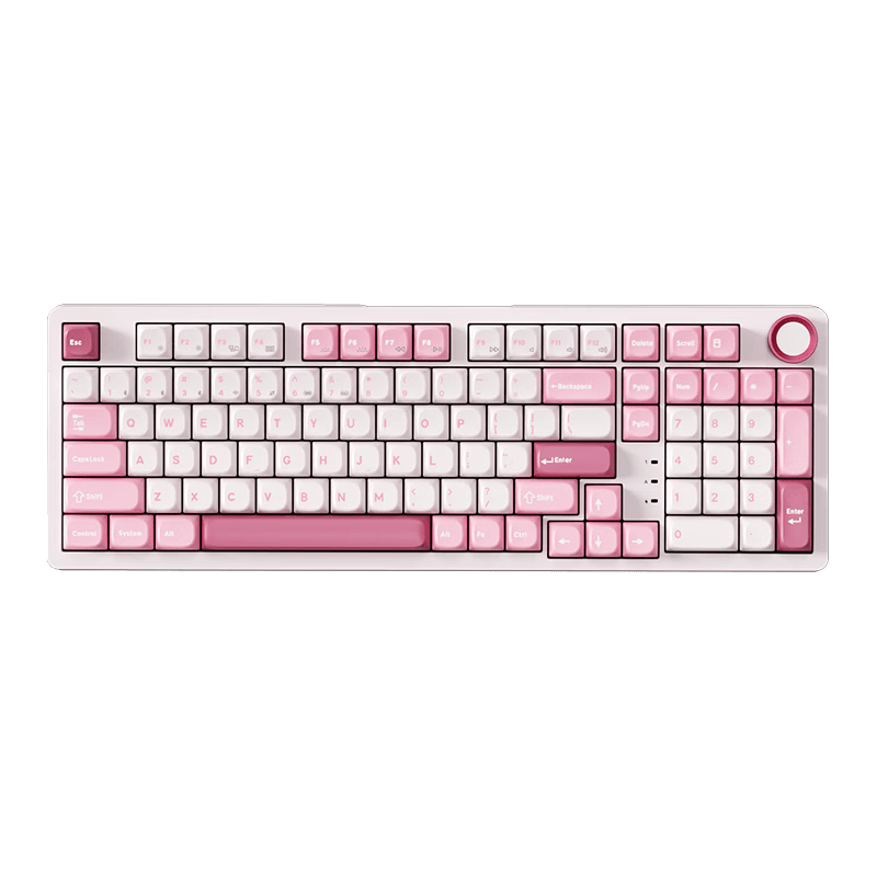 SKN 青龙4.0 Ultra 三模无线机械键盘 Cherry花瓣轴 黑色