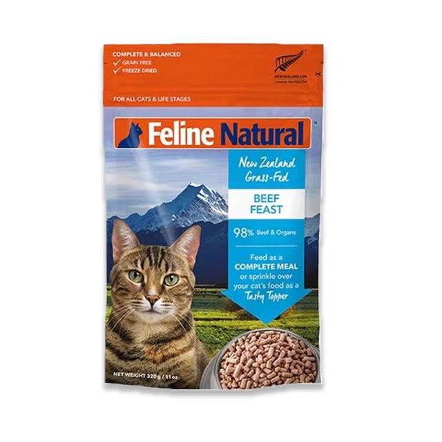 K9Natural 新西兰进口高蛋白营养猫犬主食冻干320g/500g