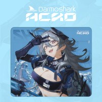 Darmoshark x ACRO 联名款二次元鲨姬达摩鲨FPS涩垫游戏鼠标垫