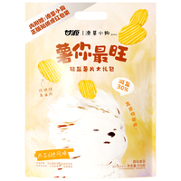 甘源 烘焙减盐薯片 370g 薯片