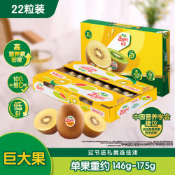 佳沛 新西兰阳光金奇异果 146-175g×22粒