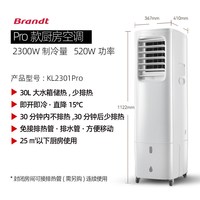 Brandt 法国Brandt官方白朗移动厨房空调家用节能空调扇冷风扇冷风机空调
