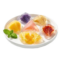 楼小咩 冰皮水晶粽子 抹茶味 70g*6个