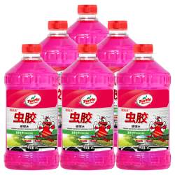 龟牌 樱桃爽去虫胶玻璃水2L*6瓶