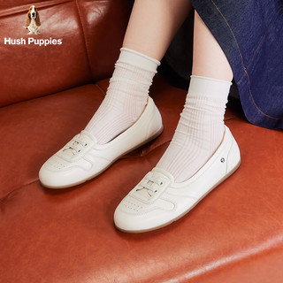 暇步士 Hush Puppies 小奶油乐福鞋 女士单鞋