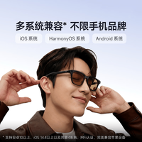 千问 TG_SG02 实时翻智能眼镜 方框蔡司防蓝光 超级续航套装