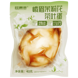桂青源 茉莉花茶茶叶蛋卤蛋即食解馋零食小吃早餐带壳水煮泡面搭档1枚