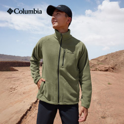 Columbia AE3039 抓绒衣 军绿色