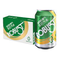 乐百氏 原味苏打汽水 330mL*24罐*2箱