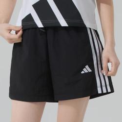 adidas 女款梭织短裤 2026夏季透气跑步运动休闲健身训练裤