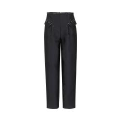 EMPORIO ARMANI 女士时尚轻奢贴珠潮流休闲阔腿裤