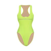 alexanderwang ALEXANDER WANG 女士简约气质休闲户外纯色连体泳衣