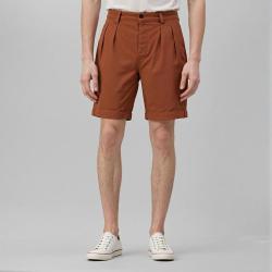ZARA 男式极简纯色休闲百搭经典柔软舒适百慕大式短裤