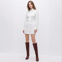 alexanderwang ALEXANDER WANG 女式时尚潮流纯色简约衬衫裙连衣裙