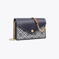 TORY BURCH T MONOGRAM系列经典提花斜挎单肩小方包