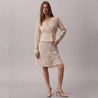 ZARA 女式潮流毛边系带时尚短外套