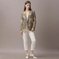 ZARA 女式复古中性风商务通勤休闲小西装