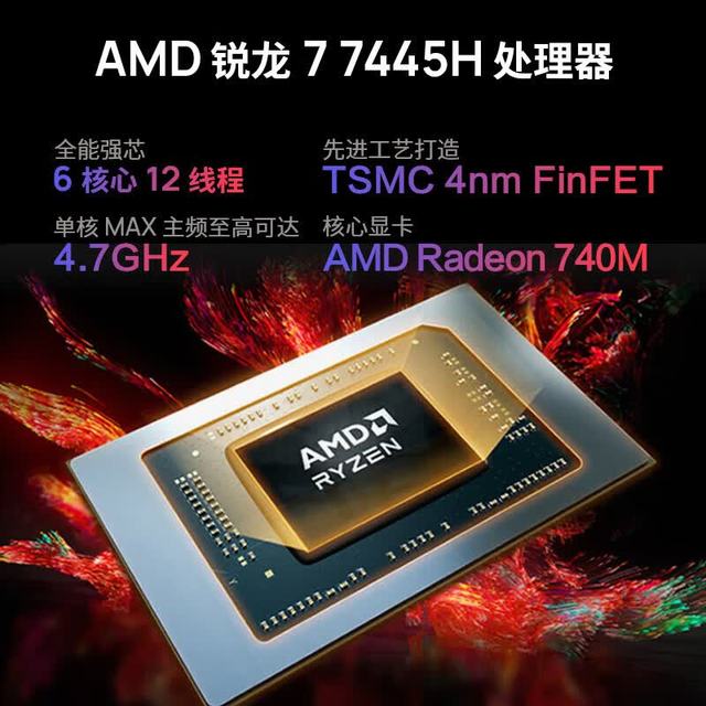 机械革命 imini E300 R7-7445H 16GB+512GB 迷你台式主机
