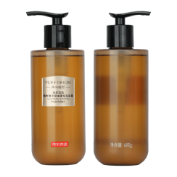 京东京造 99%纯天然植物精华控油蓬松洗发水 400g
