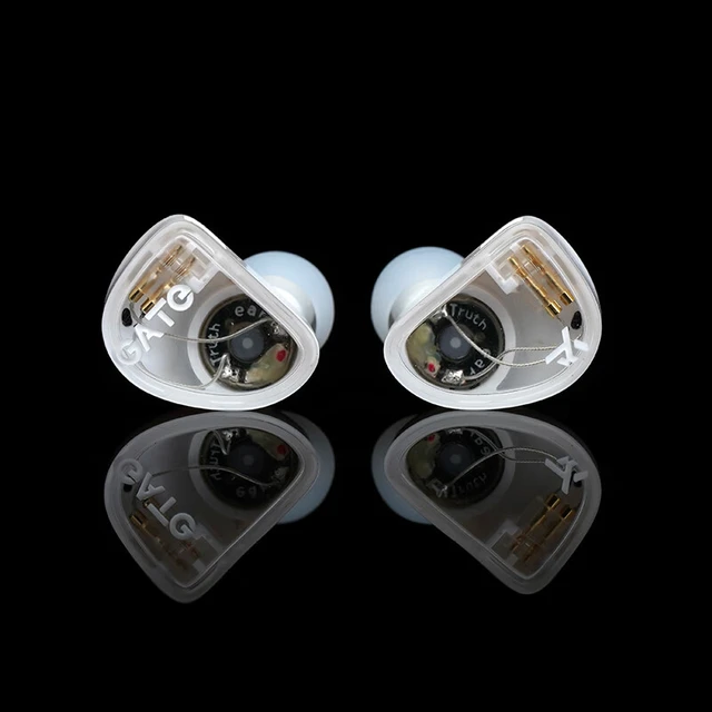 初耳 GATE 单动圈入耳式HiFi耳机 0.78mm双插针可换线 白色
