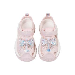 ABCKIDS 童鞋包头女童凉鞋 透气公主风 26码 内长16.5cm 儿童凉鞋