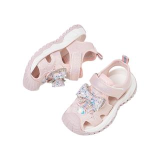 ABCKIDS 童鞋包头女童凉鞋 透气公主风 26码 内长16.5cm 儿童凉鞋