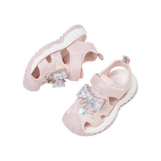 ABCKIDS 童鞋包头女童凉鞋 透气公主风 26码 内长16.5cm 儿童凉鞋