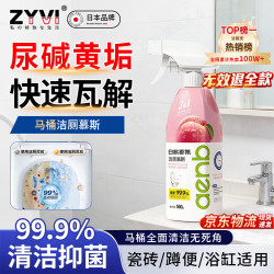 ZYVI 日本品牌 洁厕灵 马桶清洁剂 500ml 强力去污除臭