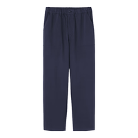 無印良品 MUJI 男式横竖弹力人字纹工装裤 深藏青色 M