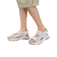 TARANIS/泰兰尼斯 kids男童凉鞋 杏色 31码(脚长19.5cm)儿童沙滩鞋