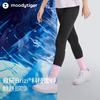 moodytiger 小云朵Air女童运动紧身裤 140cm 紫色 儿童长裤