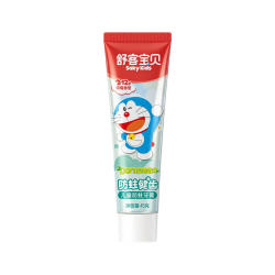 舒客宝贝 2-12岁儿童含氟防蛀牙膏牙刷套装 45g
