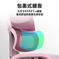 Ergomax Orion2 人体工学椅 樱桃粉 标准版