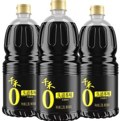 千禾 头道本味生抽 1.28L 大瓶装 酿造酱油