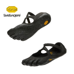 vibram 五指鞋 女 室内瑜伽普拉提训练鞋 黑色 38
