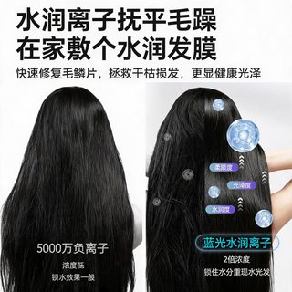 名创优品 电吹风机 蓝光离子护发 便携式 1200W