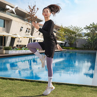 PUMA SOFTRIDE312001 透气网面轻便增高厚底 跑鞋 女款 雪白色-浅卡其色 3