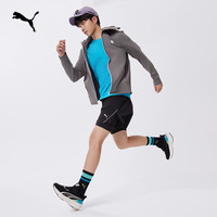 PUMA/彪马 PULSE 310780 透气网面轻便防滑跑步鞋 黑色-灰色 40.5