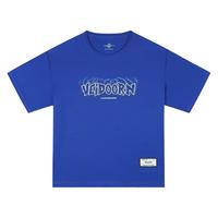 VEIDOORN/维动 短袖投篮服 透气网眼 男款礁石蓝 XL 运动T恤