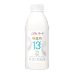 简爱 原味裸简爱酸奶 760g*4瓶 家庭装