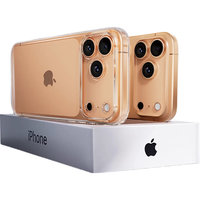 图拉斯 iPhone17ProMax 按键全包透明手机壳
