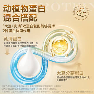南京同仁堂 蛋白粉 蛋白粉老年人增强免疫力补充营养 蛋白质粉 营养粉 送礼佳品 500g*2罐