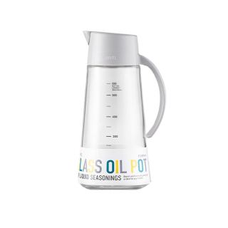 阿司倍鹭 自动开合不挂油玻璃油壶 650ml