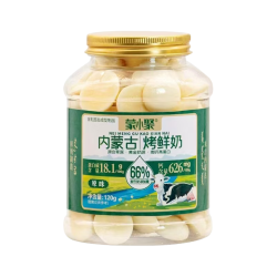 蒙小聚 内蒙古烤鲜奶原味 120g