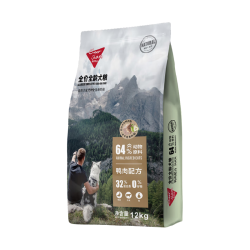 畅享 无谷冻干狗粮 鸭肉牛肉鸡肉全价犬粮 12kg