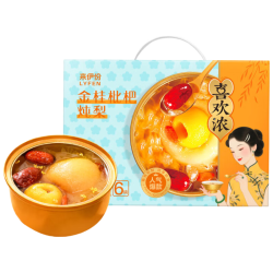 来伊份 金桂枇杷炖梨 1680g 礼盒装 水果罐头