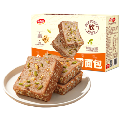达利园 全麦坚果吐司面包 450g