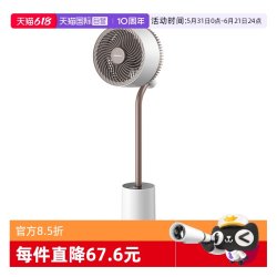 大宇 空气循环扇家用轻音语音智能落地氛围灯电风扇新款